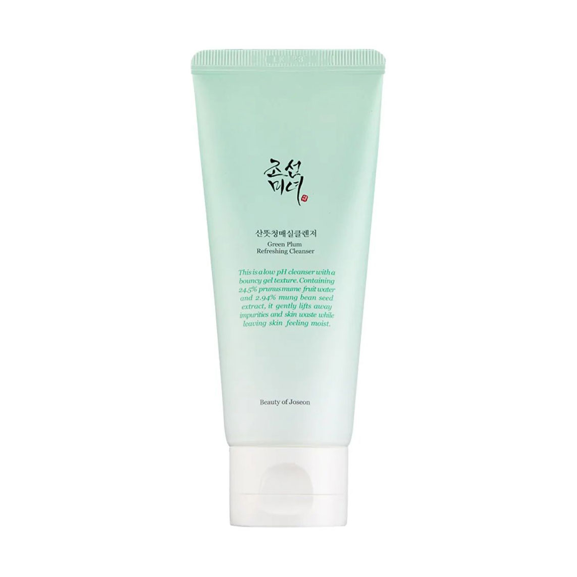 Уцінка! Очищувальний гель для вмивання Beauty of Joseon Green Plum Refreshing Cleanser із зеленою сливою, 100 мл